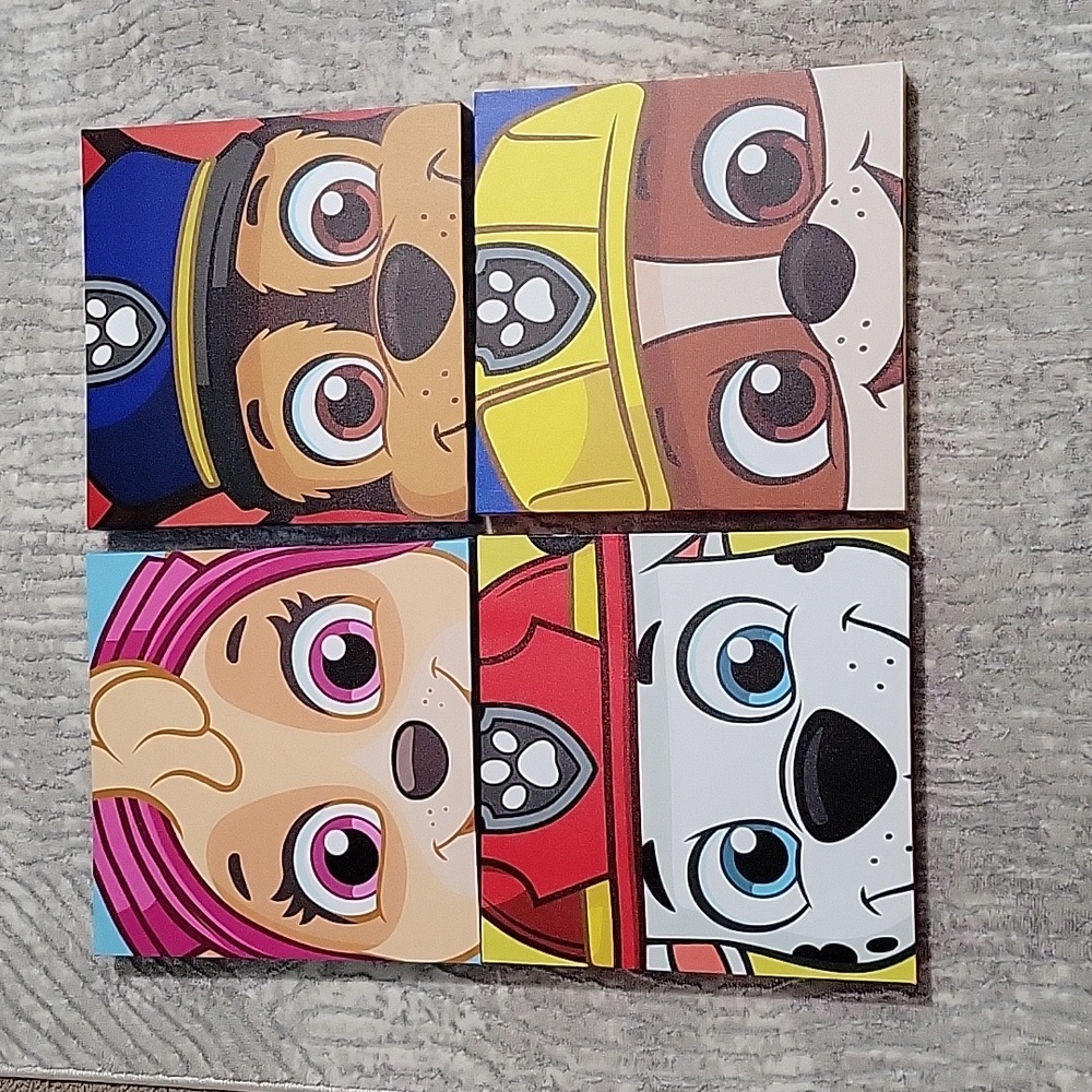 Paw patrol wall decor